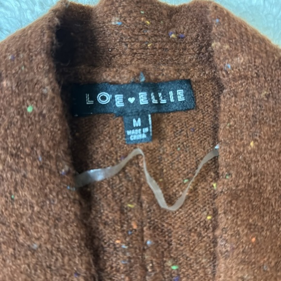 Brown Cardigan with‎ speckle colors - Picture 2 of 5